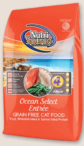 Ocean Select Entrée Grain Free Dry Cat Food - Click Image to Close